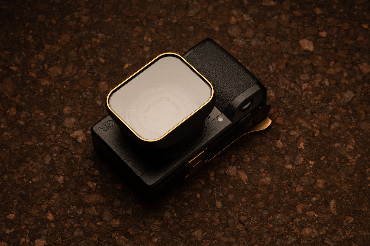 Ricoh GR Glass Golden Rim